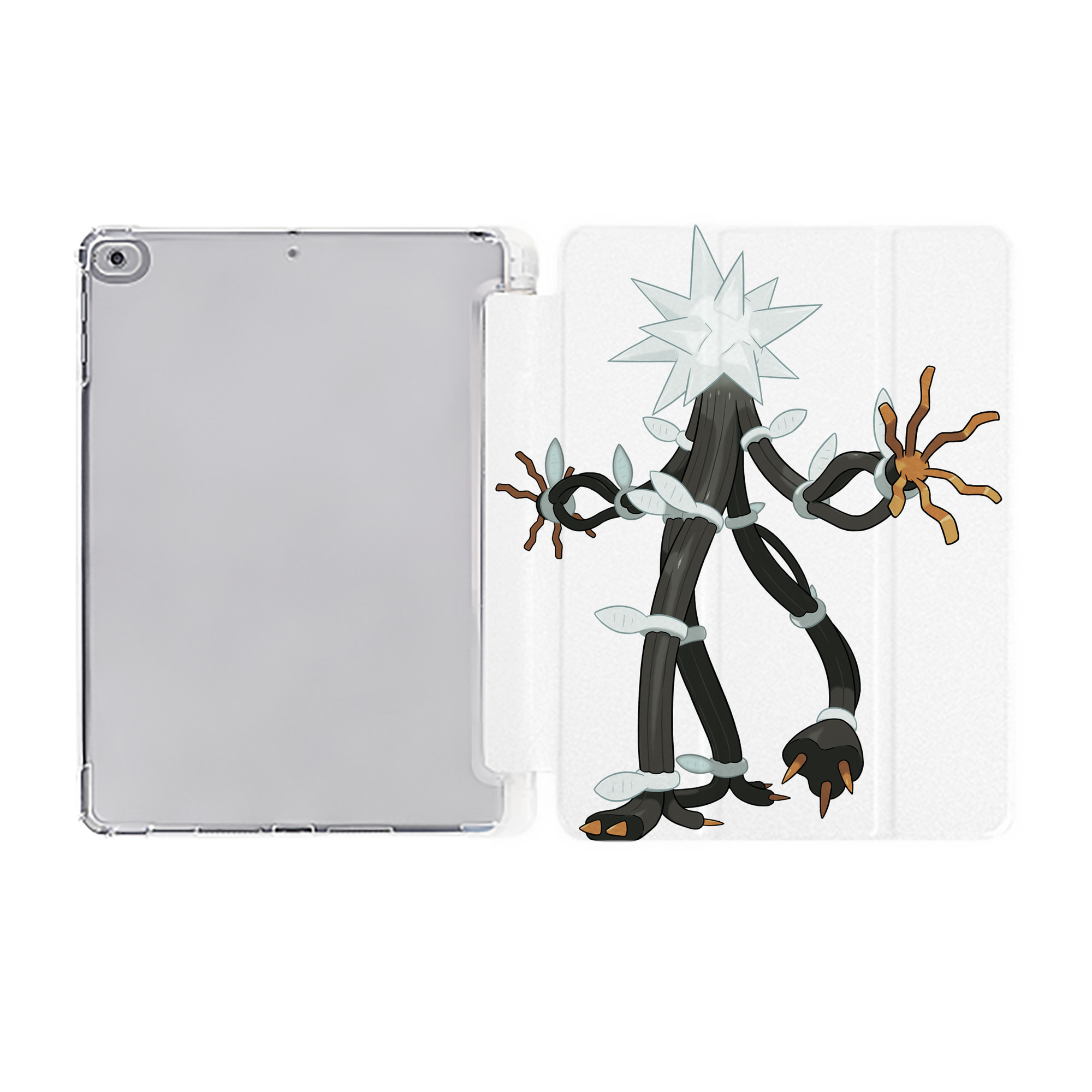 （画像用） ポケットモンスター Pokémon IPad ケース ペン収納付き 三つ折りスタンド PUレザー×シリコン 対応機種9.5/10.5/10.9インチ